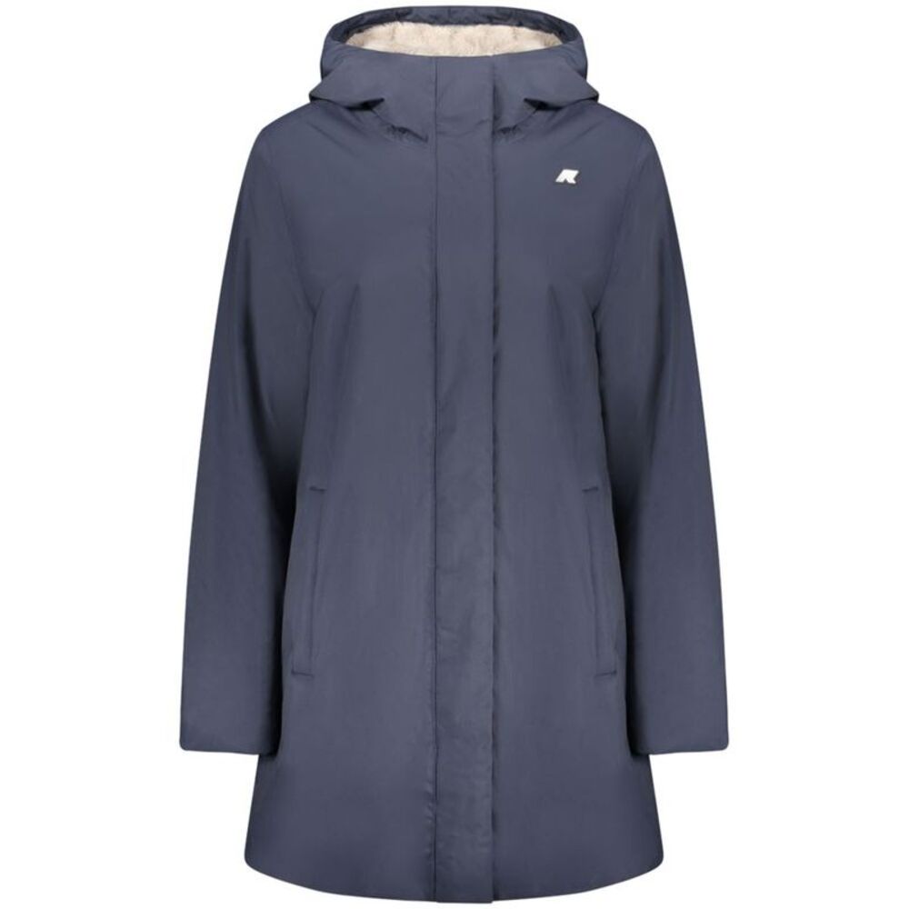 K-WAY Blue Nylon Women's Women's Jacket